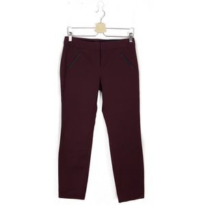 Alfani | NEW Burgundy tummy control slim leg pants